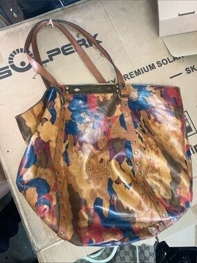 Patricia Nash tote shoulder bag abstract